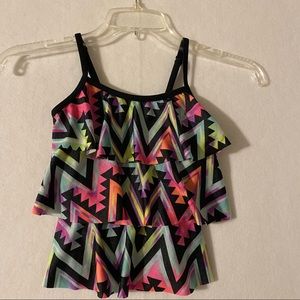 Justice bikini top halter top girls bikini top